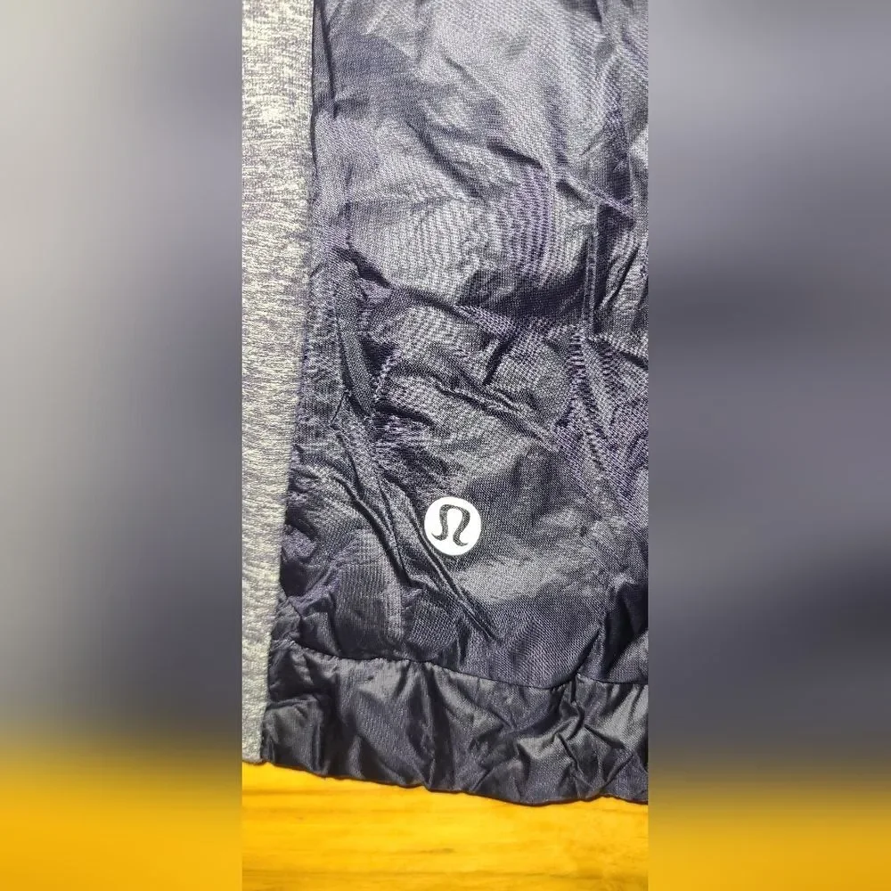 Lululemon Down For a Run Pullover Puffer Jacket dark blue Purple Medium 6 Or 8